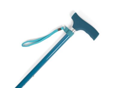 Silicone handle walking stick