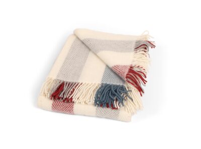 Pure new wool throw
