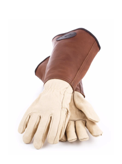 Leather bramble gauntlet