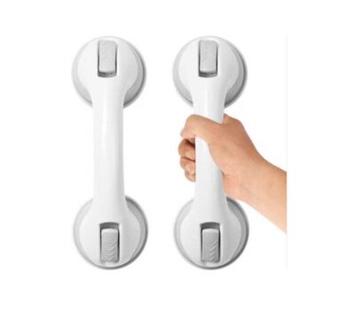 Suction grab bar