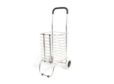 Aluminium shopping trolley
