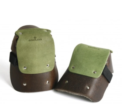 Leather knee pads