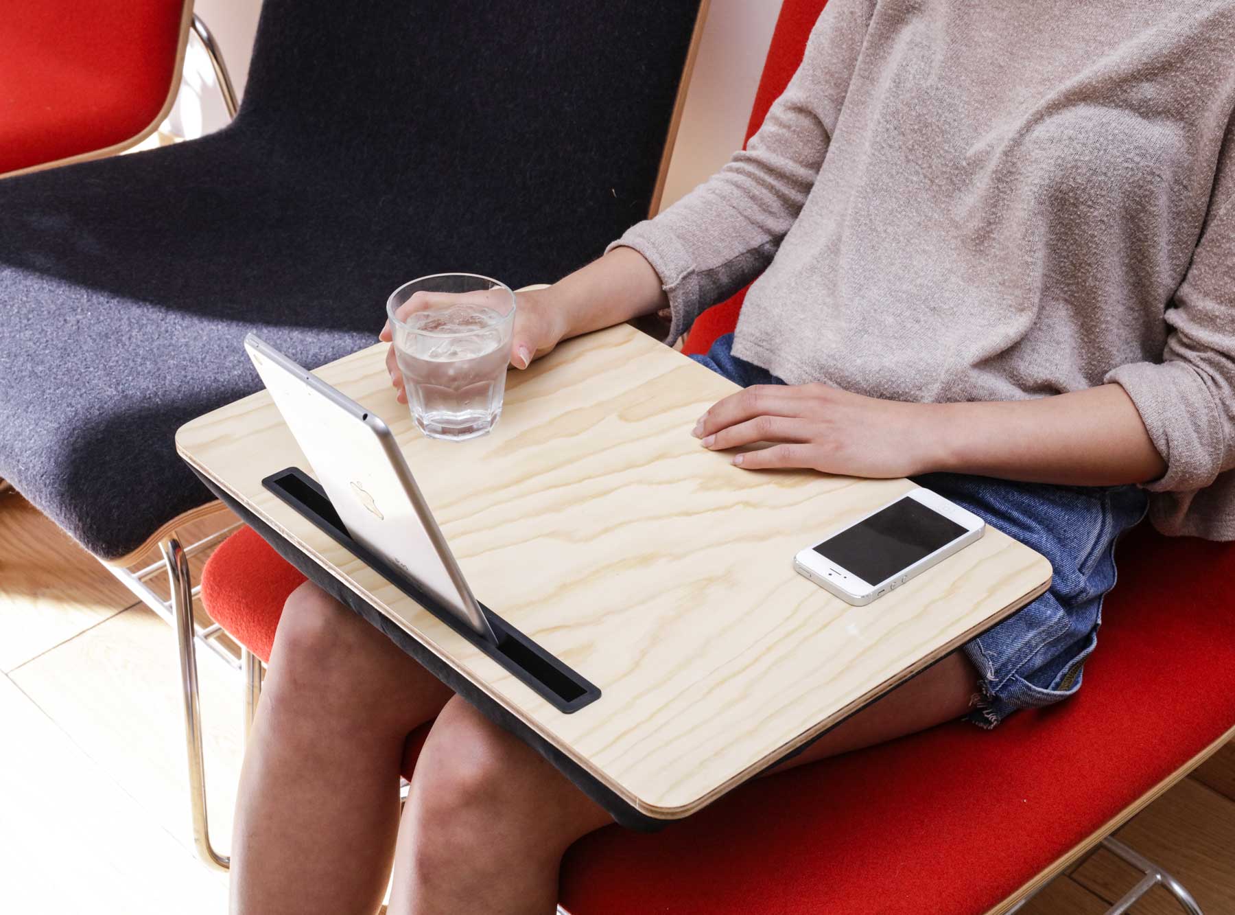 Wooden lap desk - Image 2