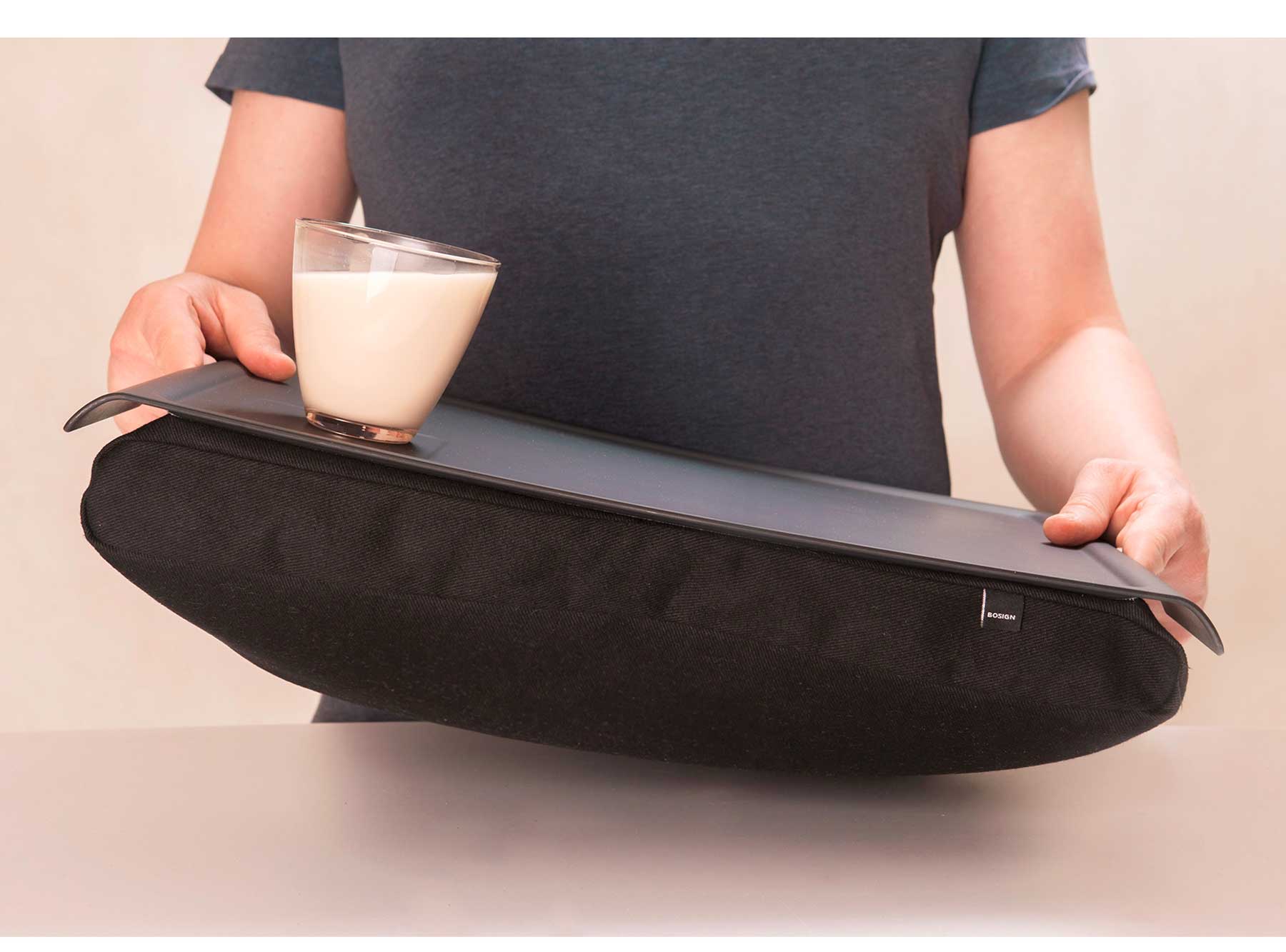 Black anti-slip tray - Image 2