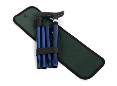 Folding stick pouch