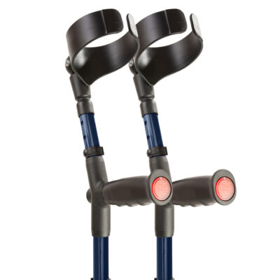 Flexyfoot closed cuff crutches
