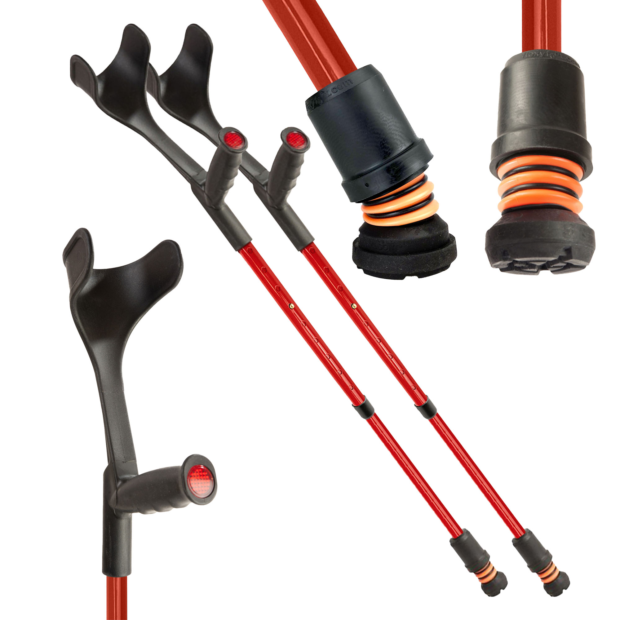 Flexyfoot open cuff crutches - Image 5