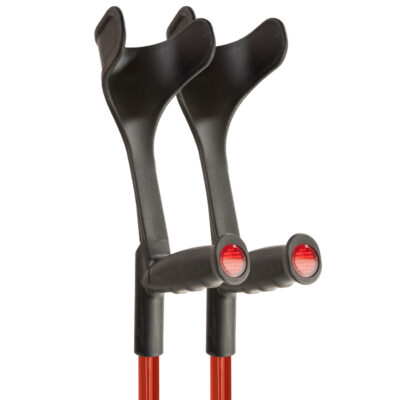 Flexyfoot open cuff crutches
