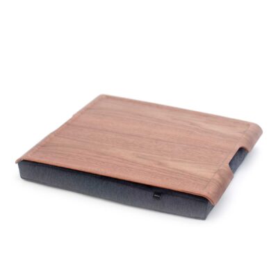 Walnut non-slip laptray