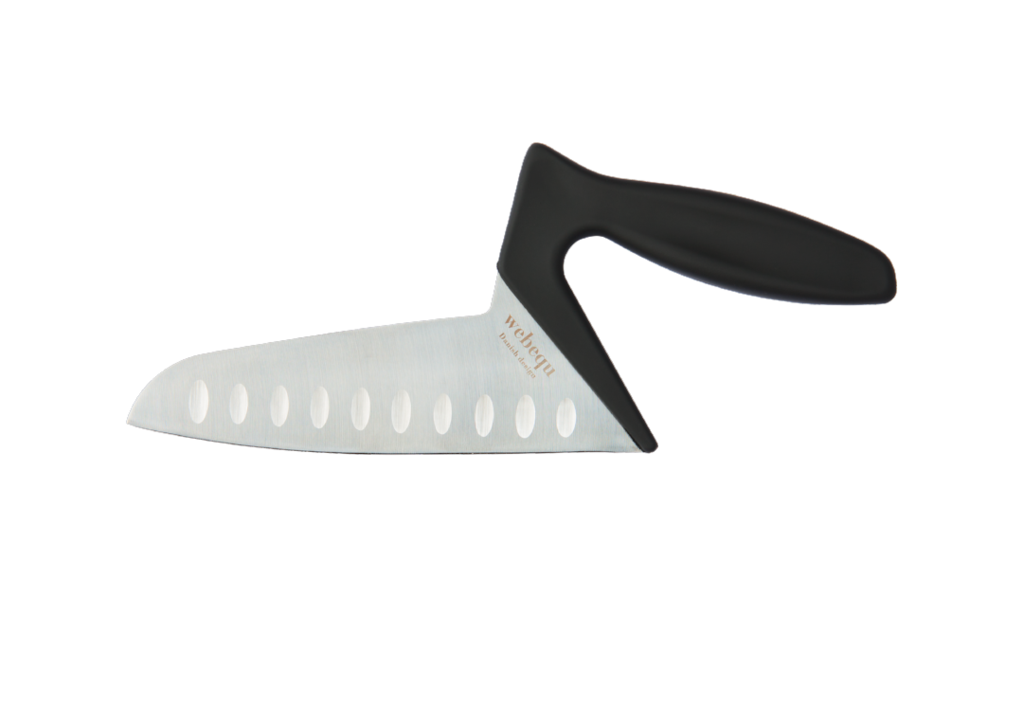 Ergonomic vegetable knife